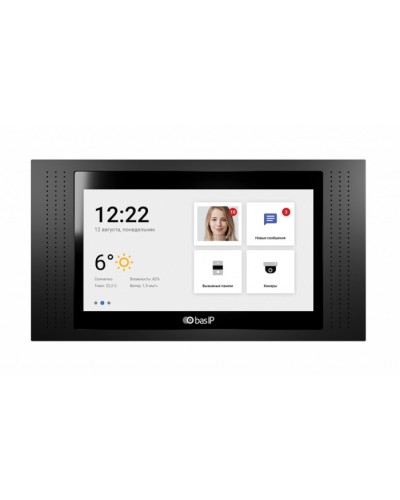 IP-видеодомофон BAS-IP AT-07L BLACK в Астрахани Вызывные IP панели Pintop.ru