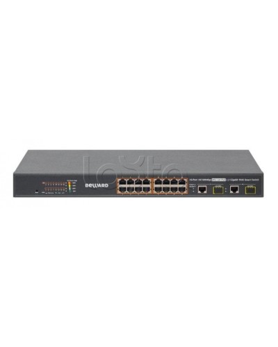 Коммутатор PoE 16-портовый Beward STW-1622HP в Астрахани Коммутаторы Pintop.ru