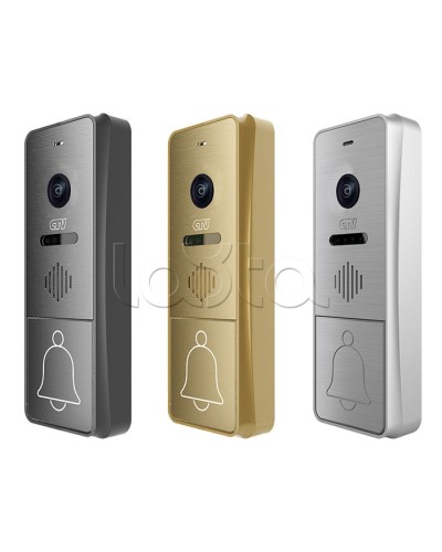 Панель вызывная CTV-D4004FHD (графит) в Астрахани Вызывные видеопанели малоабонентные Pintop.ru