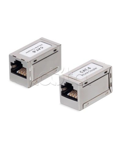 Проходной адаптер RJ45-RJ45 Cabeus (CA-8P8C-C6-SH) в Астрахани Коннекторы Pintop.ru