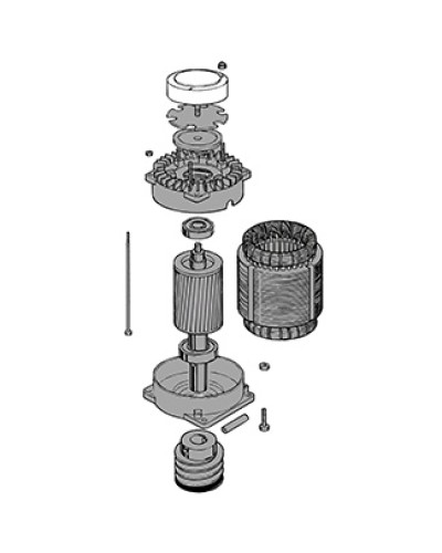 Электродвигатель C-BYT Came 119RIC042 в Астрахани Запчасти для шлагбаумов и автоматики Pintop.ru