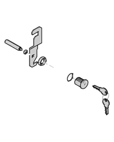 Замок дверцы G4040 G4041 Came 119RIG176 в Астрахани Запчасти для шлагбаумов и автоматики Pintop.ru