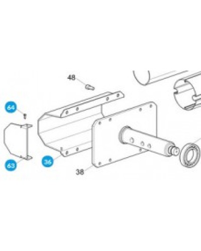 Плата LBC для MA7032 MA7034 Came 3199LBP7 в Астрахани Запчасти для шлагбаумов и автоматики Pintop.ru