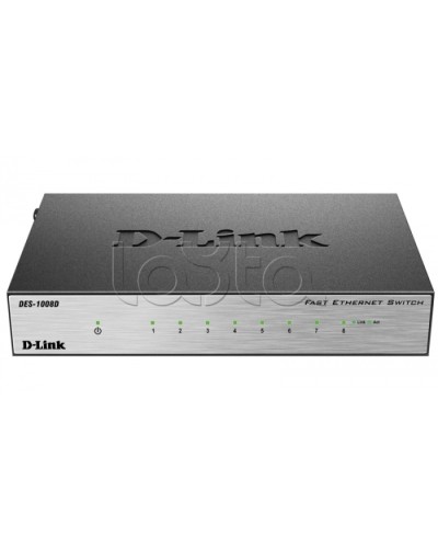 Коммутатор D-Link DES-1008D/L2B в Астрахани Коммутаторы Pintop.ru