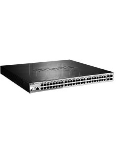 Коммутатор 52-портовый D-Link DGS-1210-52P/ME/B1A в Астрахани Коммутаторы Pintop.ru