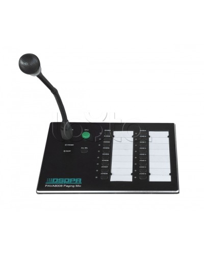 Консоль микрофонная DSPPA PAVA-8008 в Астрахани Система оповещения и трансляции Dsppa Pintop.ru