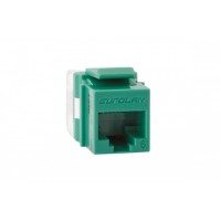 Модуль UTP категории 6 keystone, зеленый (16B-U6-03GR) EuroLAN