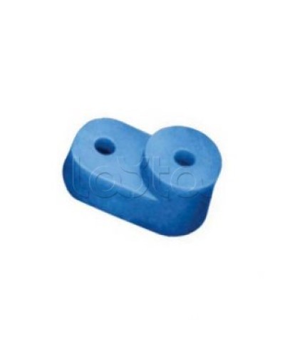 Угловой изолятор для «0» шины синий IEK YIS32 в Астрахани Клеммные колодки Pintop.ru