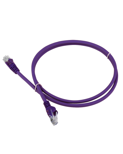Патч-корд LANMASTER LSZH UTP кат.5e, 0.3 м, фиолетовый LANMASTER LAN-PC45/U5E-0.3-VI в Астрахани Патчкорды (медные) Pintop.ru