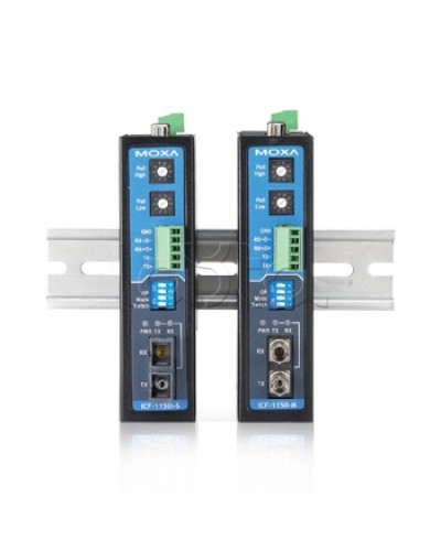 Конвертор RS-232/422/485 в оптику SC Moxa ICF-1150-S-SC в Астрахани Дополнительное оборудование для ОПС Pintop.ru
