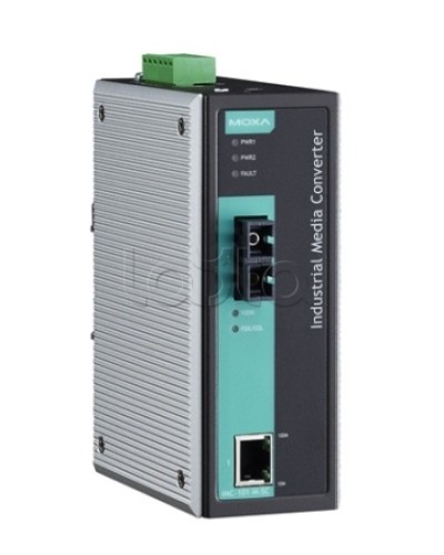 Медиаконвертер Ethernet 10/100BaseTX в 100BaseFX (SC) Moxa IMC-101-S-SC-T в Астрахани Дополнительное оборудование для ОПС Pintop.ru