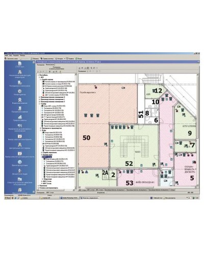 ПО Модуль Мониторинг PERCo-SM08 в Астрахани Сетевая СКУД Perco Pintop.ru