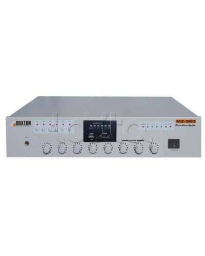 Микшер-усилитель ROXTON MZ-360 в Астрахани Система оповещения и трансляции Roxton Pintop.ru