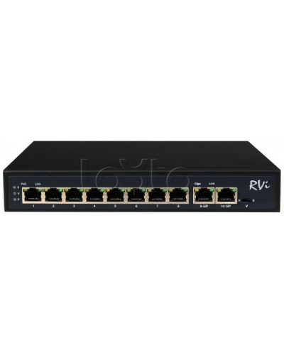 Коммутатор сетевой RVi-1NS08F-2T (1G) в Астрахани Коммутаторы Pintop.ru