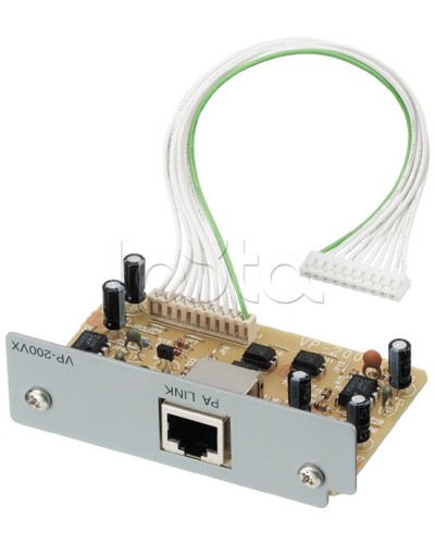 Модуль входа для усилителя серии VX-2000 TOА VP-200VX в Астрахани Системы оповещения и трансляции TOA Pintop.ru