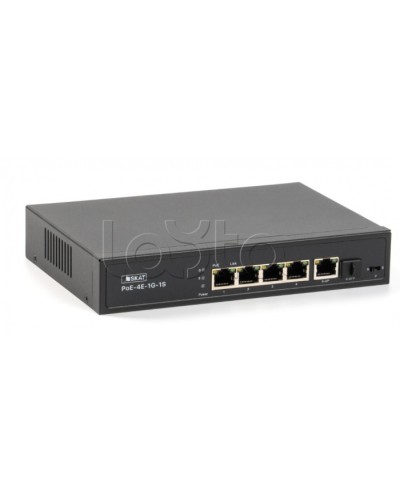 Коммутатор Бастион SKAT PoE-4E-1G-1S в Астрахани Коммутаторы Pintop.ru