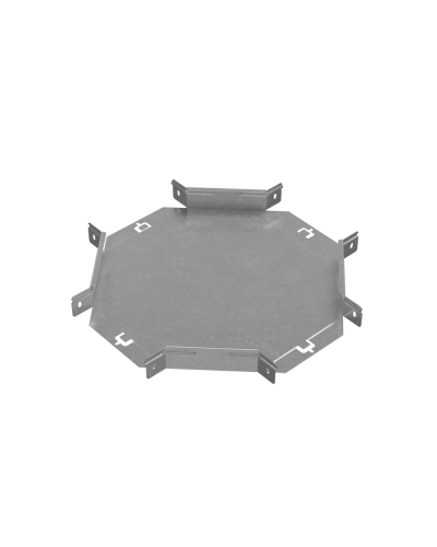 Х-разветвитель 50х200 мм ПЛЮС КМ-Профиль (XDplus50-200) в Астрахани Аксессуары для лотков Pintop.ru