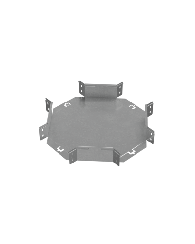 Х-разветвитель 80х200 мм ПЛЮС КМ-Профиль (XDplus80-200) в Астрахани Аксессуары для лотков Pintop.ru