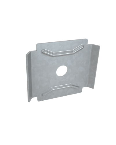 Фиксатор площадка INOX304 КМ-Профиль (FP INOX304) в Астрахани Аксессуары для лотков Pintop.ru