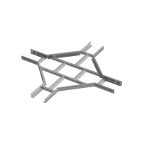 Х-разветвитель лестничный 50х100х2,0 мм HD N КМ-профиль (LXD50-100-2.0 HD N)