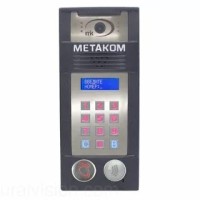 Многоабонентый антивандальный блок вызова со встроенной гибридной видеокамерой Метаком MК2018-MFCGVH