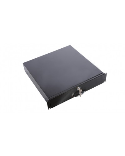 Полка (ящик) для документации 2U ЦМО ТСВ-Д-2U.450-9005 в Астрахани Полки для шкафов и стоек Pintop.ru